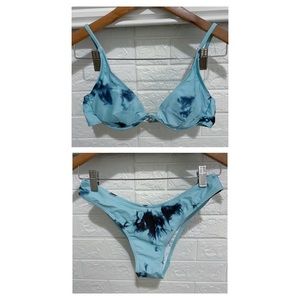 *25% OFF BUNDLE!* 
🤍 Tie Dye High Cut Bikini